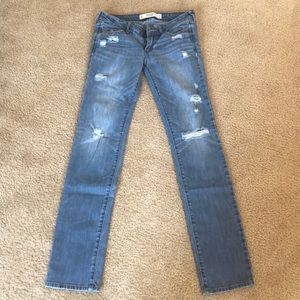 Abercrombie and Fitch 0R skinny jeans